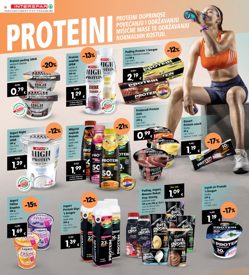INTERSPAR katalog Akcija 15.10. - 21.10.2025.