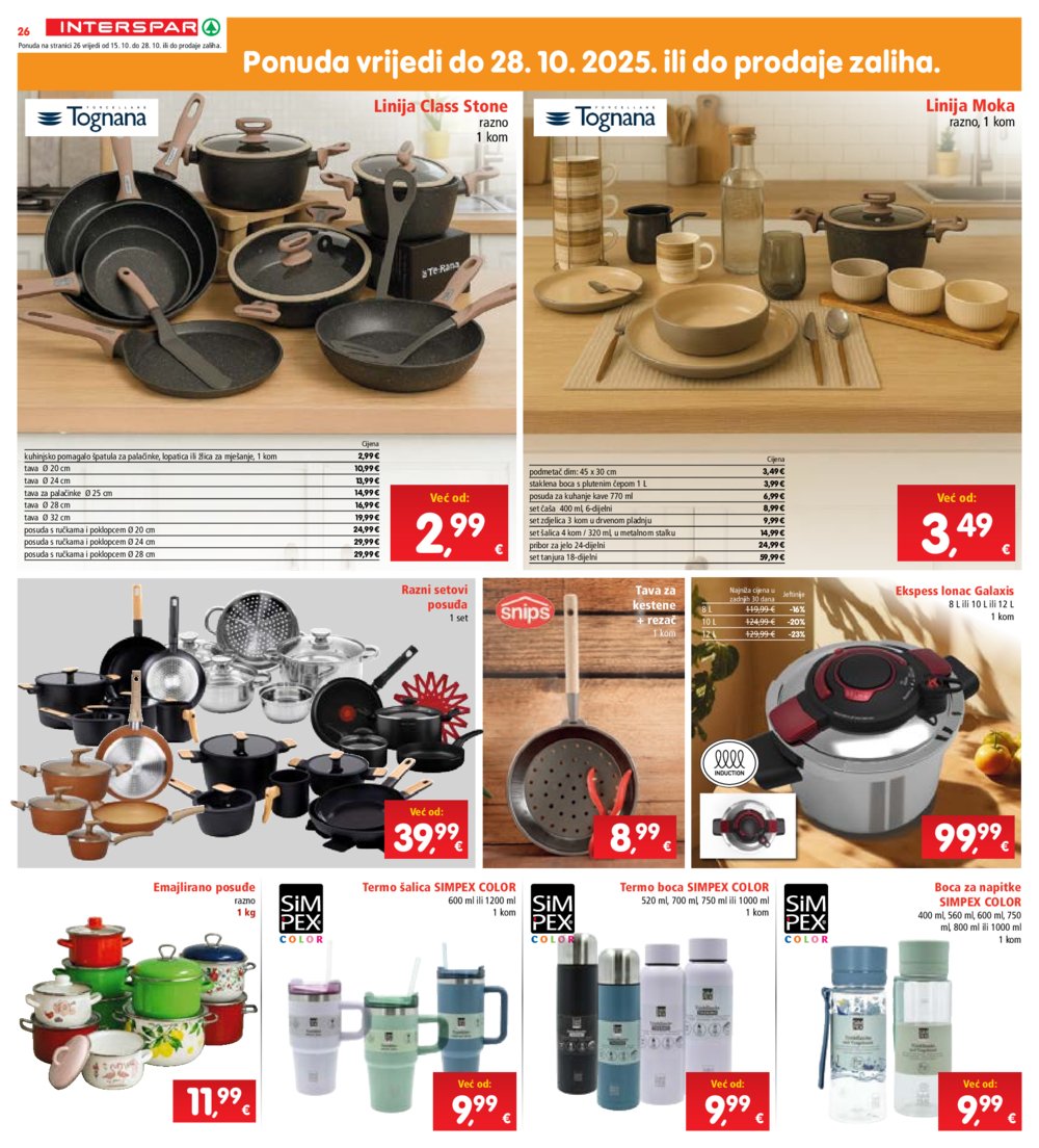 INTERSPAR katalog Akcija 15.10. - 21.10.2025.
