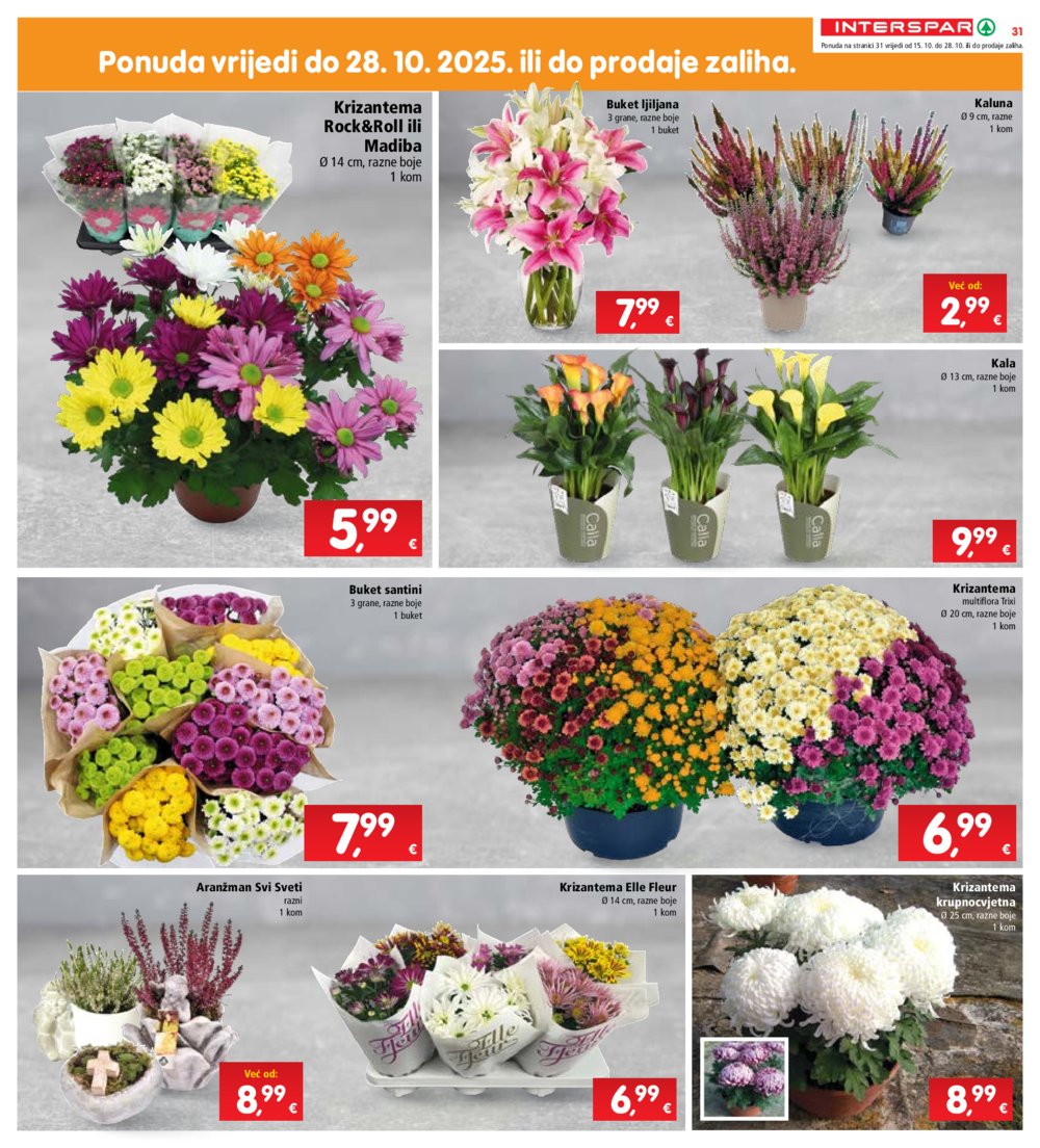 INTERSPAR katalog Akcija 15.10. - 21.10.2025.