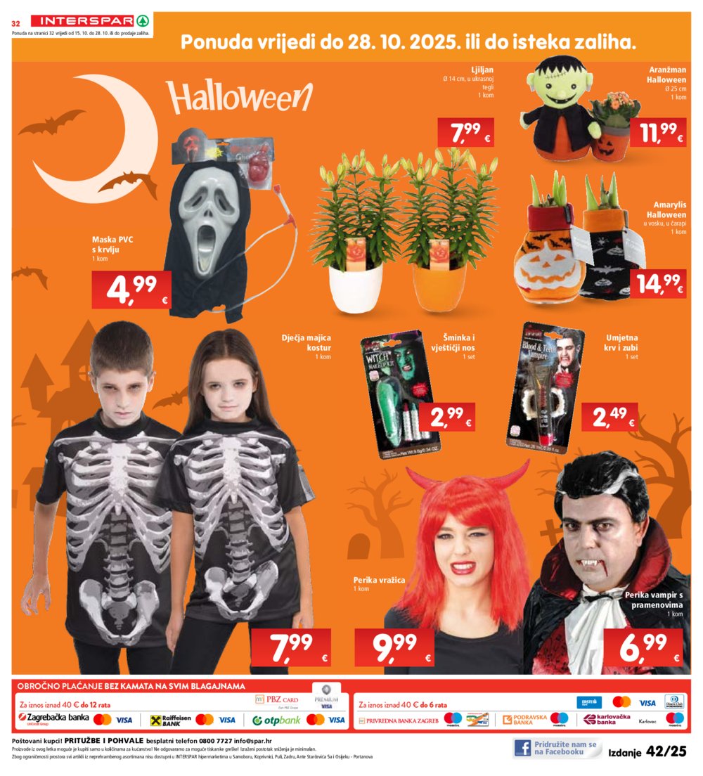 INTERSPAR katalog Akcija 15.10. - 21.10.2025.