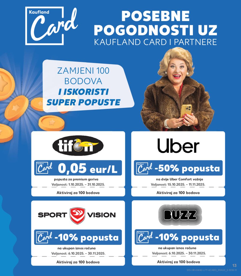 Kaufland katalog Akcija 15.10. - 21.10.2025. Odabrane poslovnice