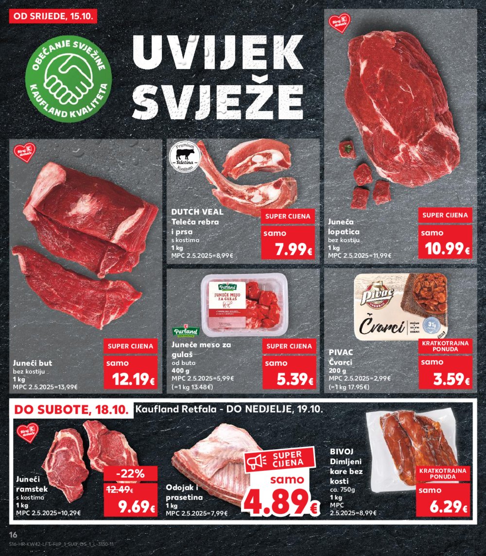 Kaufland katalog Akcija 15.10. - 21.10.2025. Osijek