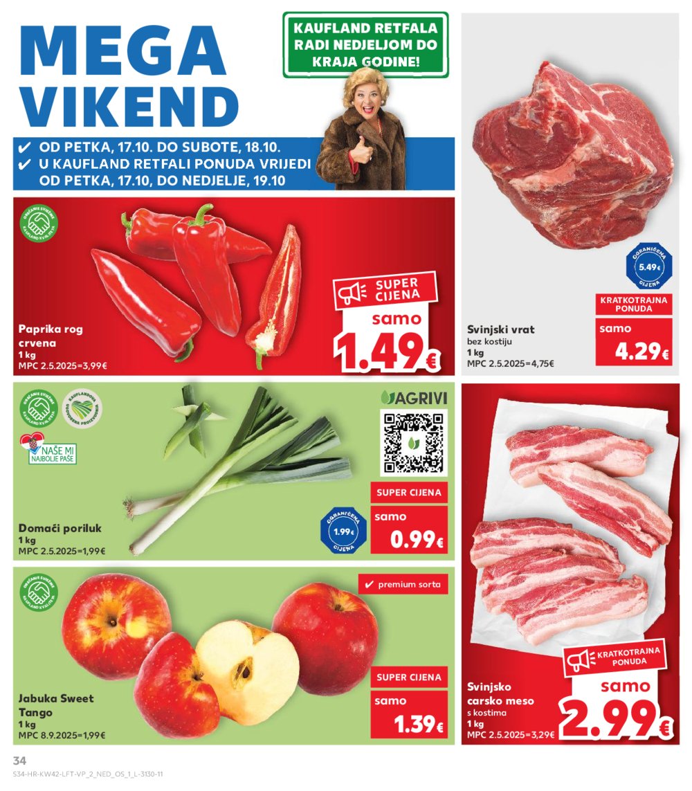Kaufland katalog Akcija 15.10. - 21.10.2025. Osijek