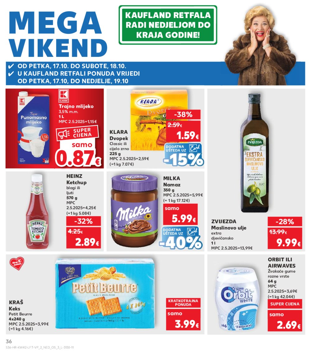 Kaufland katalog Akcija 15.10. - 21.10.2025. Osijek