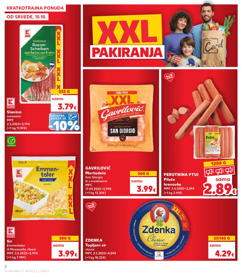 Kaufland katalog Akcija 15.10. - 21.10.2025. Va, Vi, Bj
