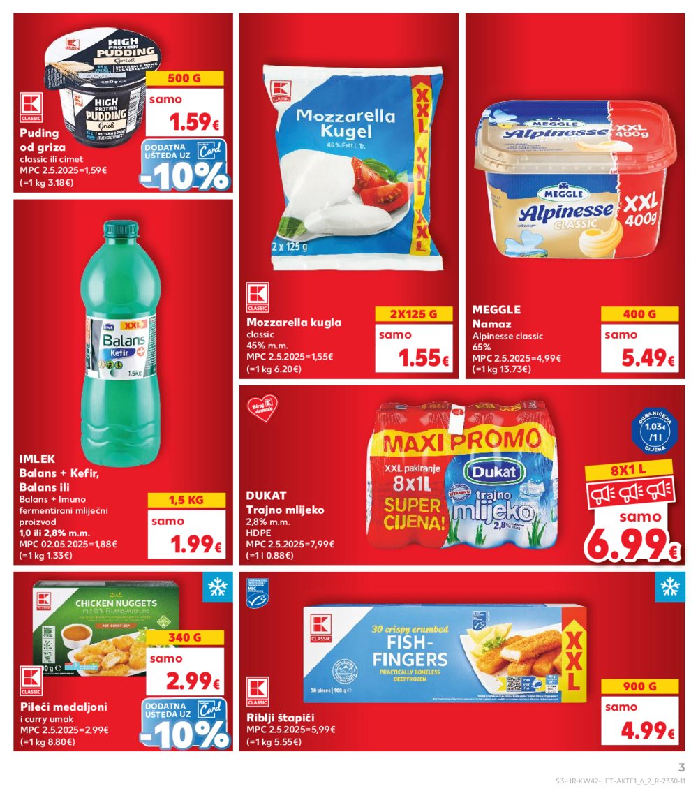 Kaufland katalog Akcija 15.10. - 21.10.2025. Va, Vi, Bj