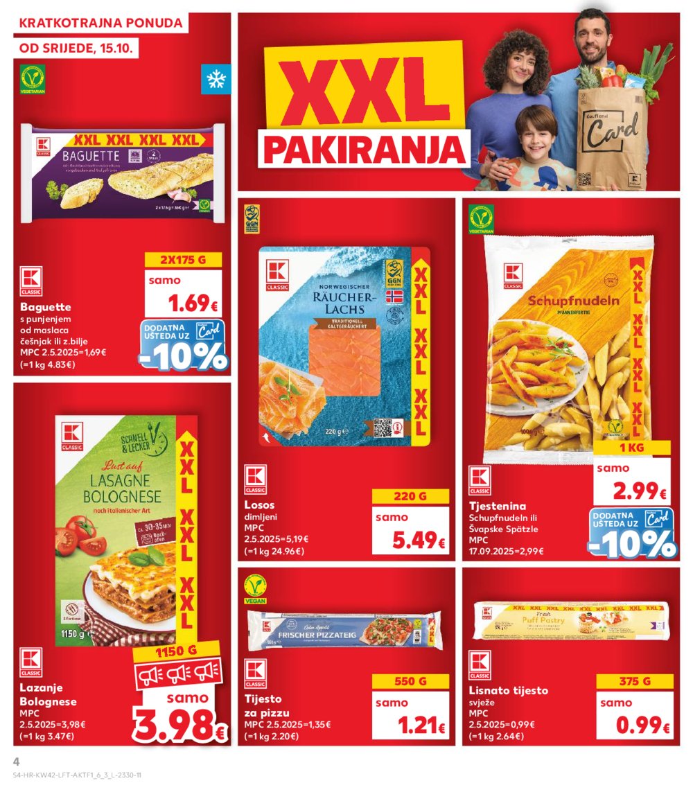 Kaufland katalog Akcija 15.10. - 21.10.2025. Va, Vi, Bj