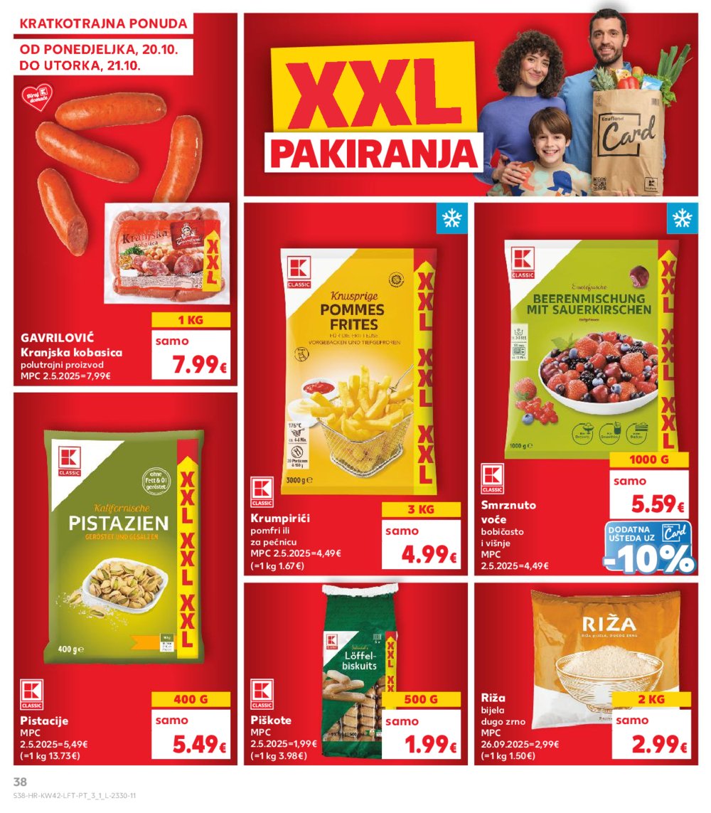 Kaufland katalog Akcija 15.10. - 21.10.2025. Va, Vi, Bj