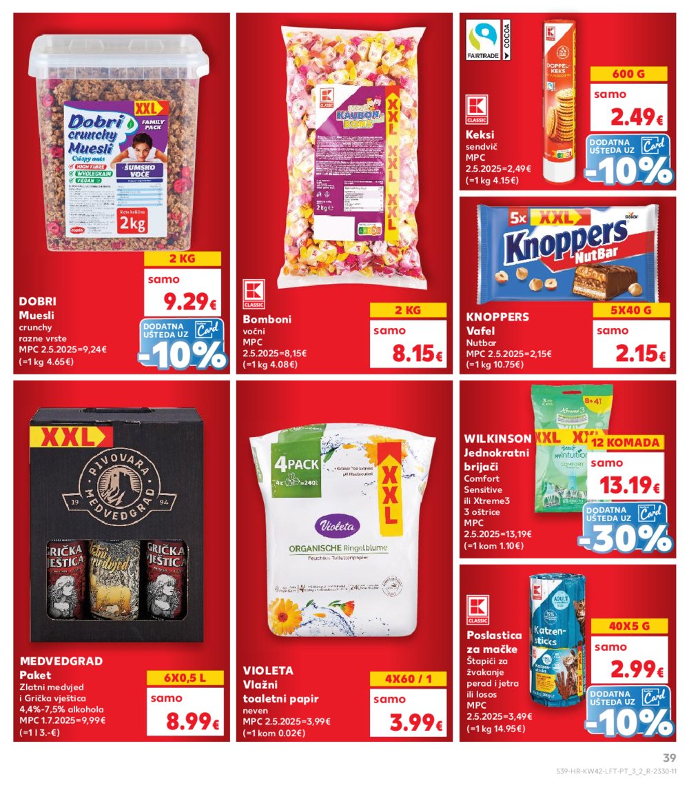 Kaufland katalog Akcija 15.10. - 21.10.2025. Va, Vi, Bj