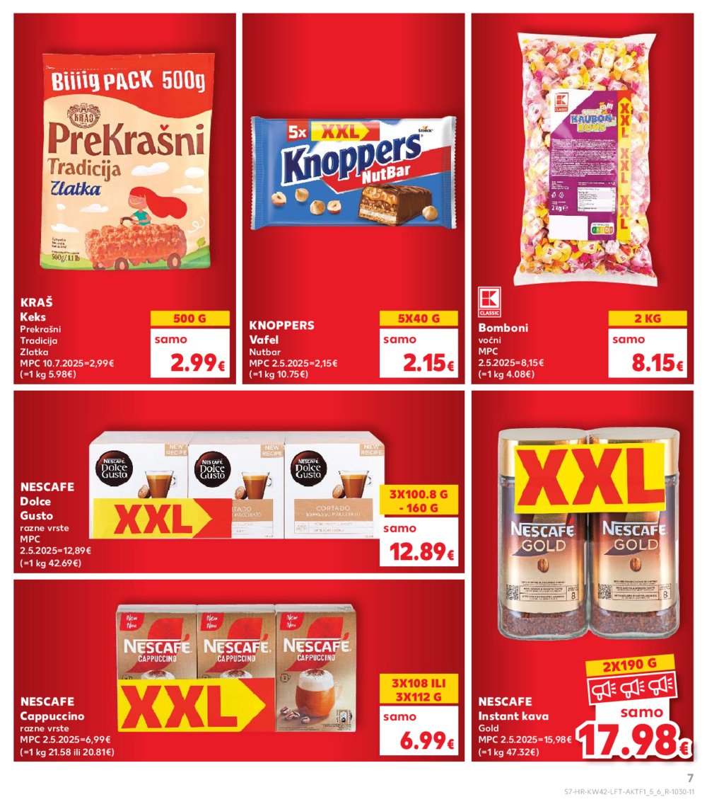 Kaufland katalog Akcija 15.10. - 21.10.2025. VG, Po, Ro, Vo, Vu, DS, Ma, Iv