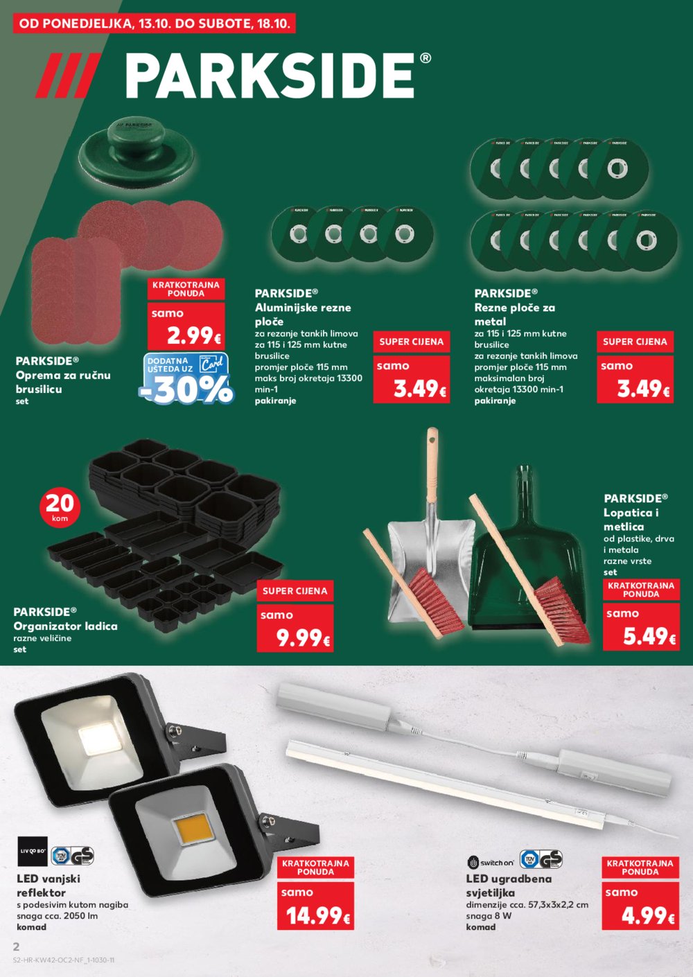 Kaufland katalog Neprehrambenih proizvoda 15.10. - 21.10.2025. Odabrane poslovnice