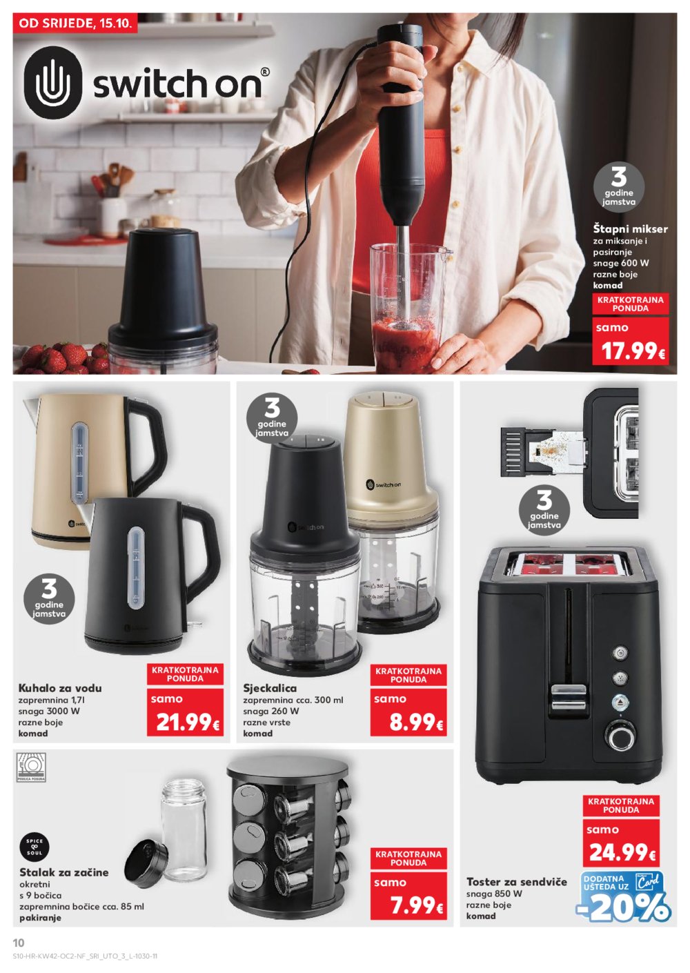 Kaufland katalog Neprehrambenih proizvoda 15.10. - 21.10.2025. Odabrane poslovnice