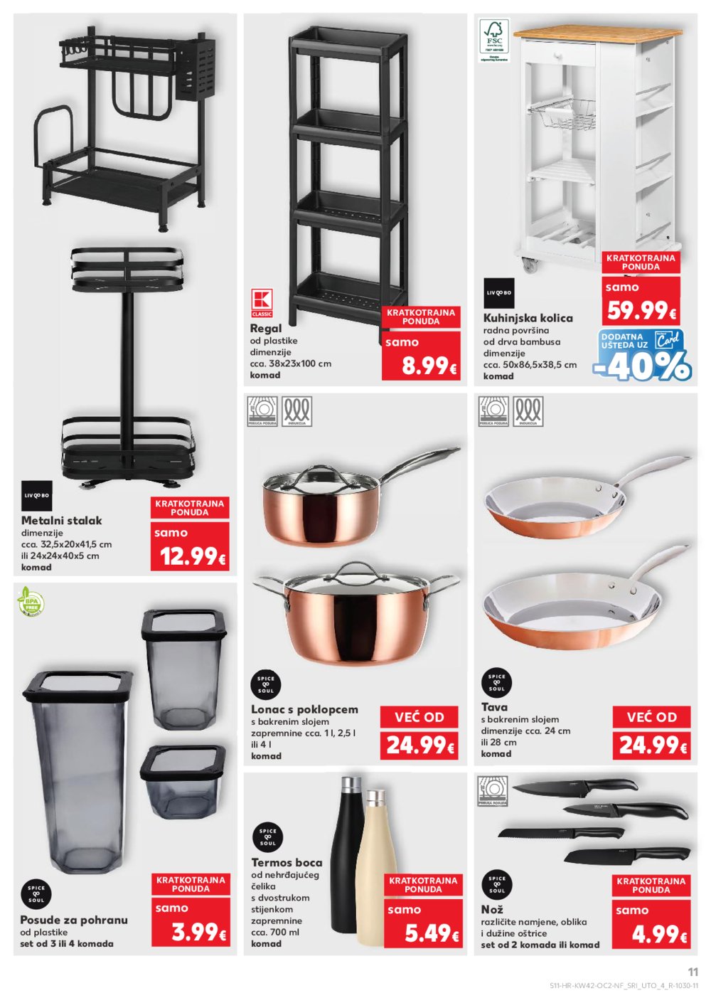 Kaufland katalog Neprehrambenih proizvoda 15.10. - 21.10.2025. Odabrane poslovnice