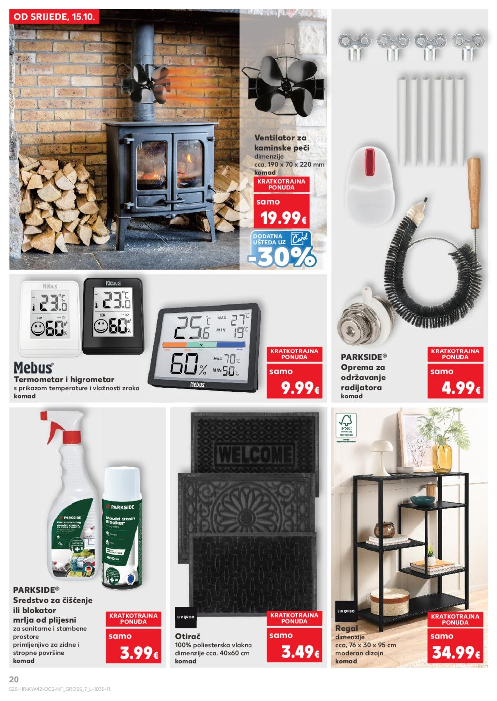 Kaufland katalog Neprehrambenih proizvoda 15.10. - 21.10.2025. Odabrane poslovnice