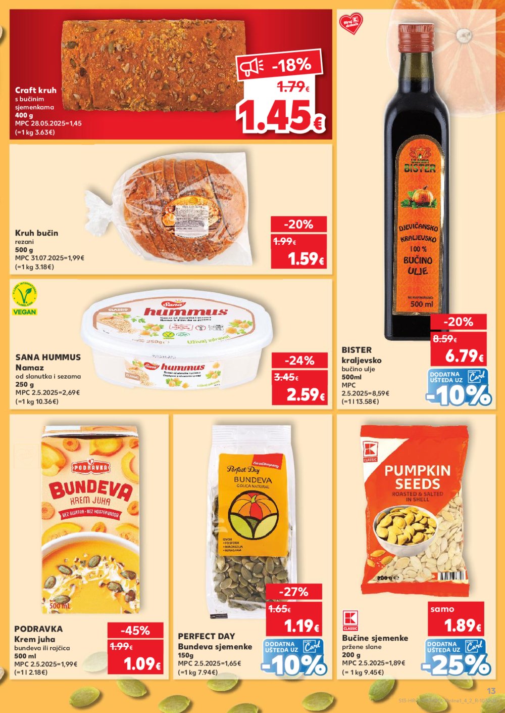 Kaufland katalog Robne marke 15.10. - 21.10.2025. Odabrane poslovnice