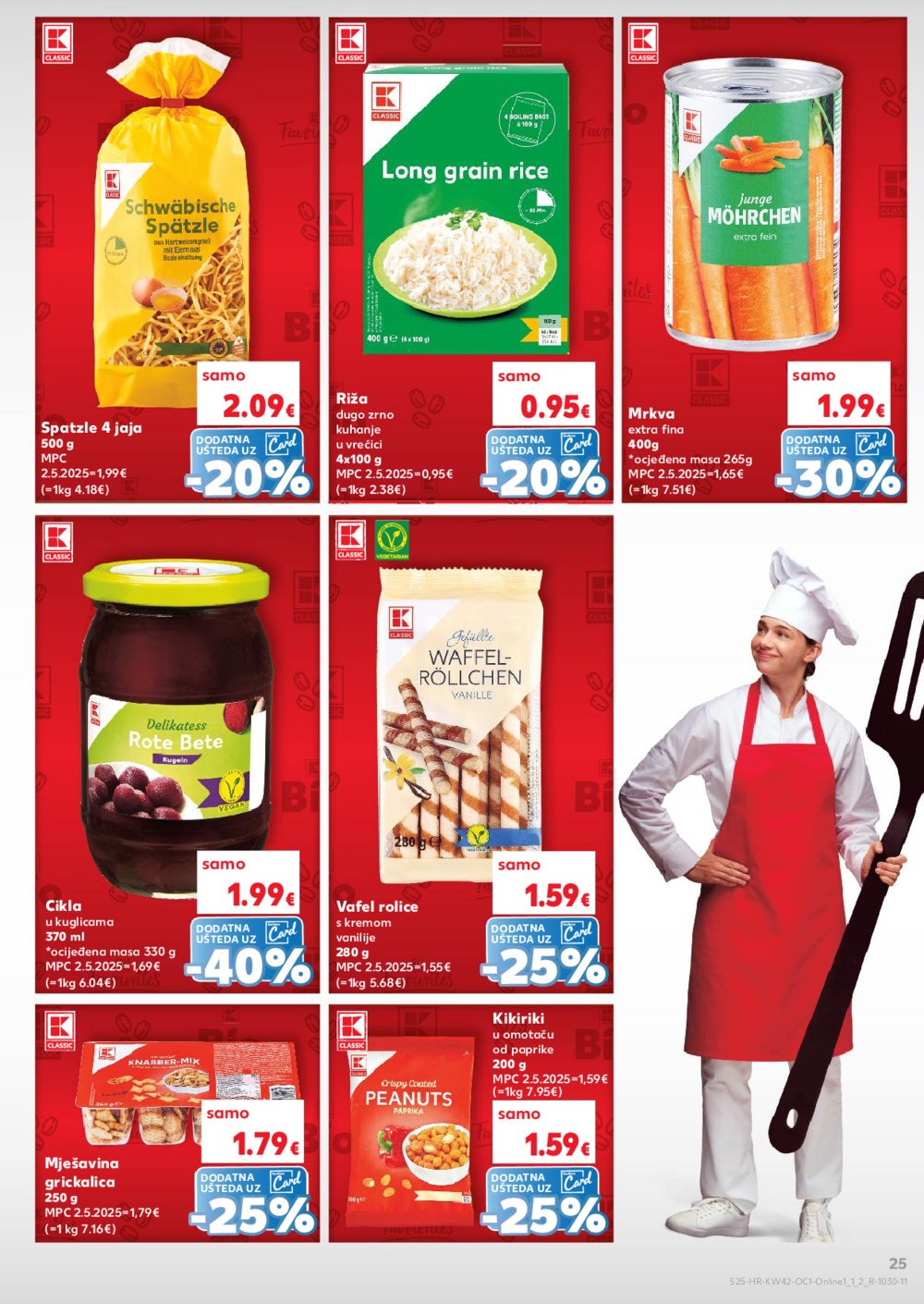 Kaufland katalog Robne marke 15.10. - 21.10.2025. Odabrane poslovnice