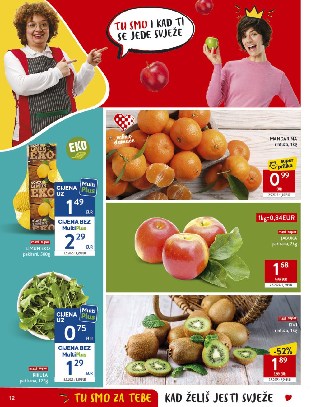 Konzum katalog Akcija 15.10. - 21.10.2025.
