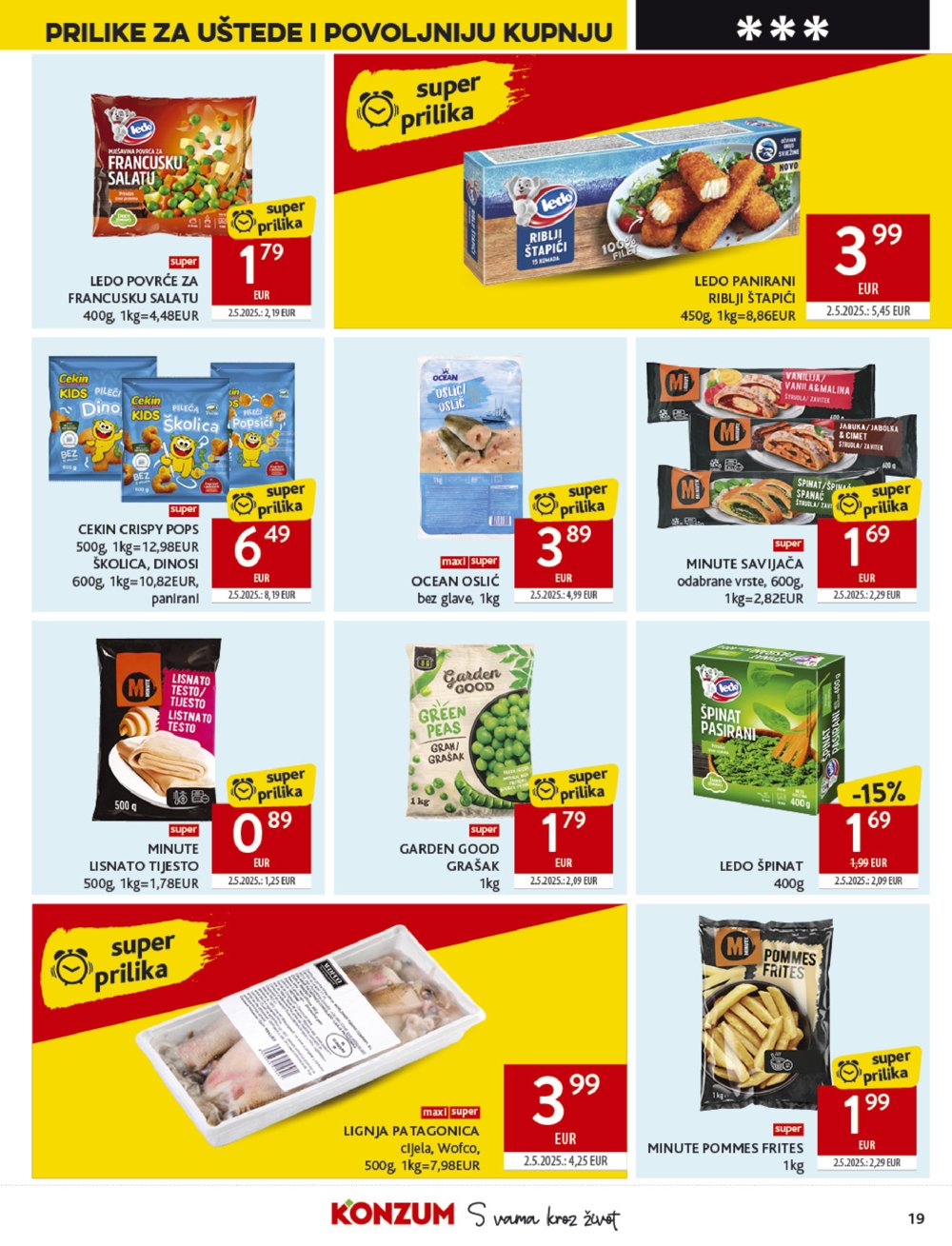 Konzum katalog Akcija 15.10. - 21.10.2025.