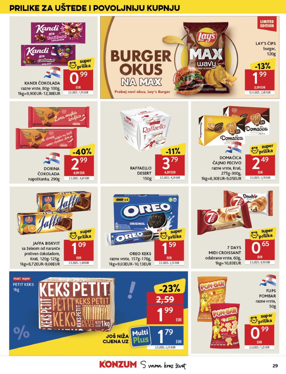 Konzum katalog Akcija 15.10. - 21.10.2025.