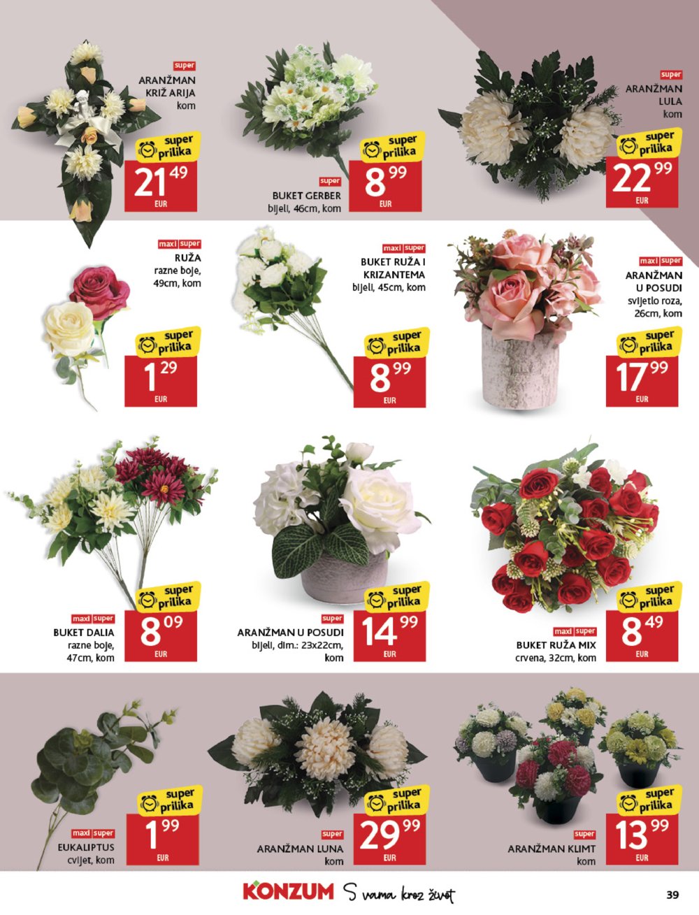 Konzum katalog Akcija 15.10. - 21.10.2025.