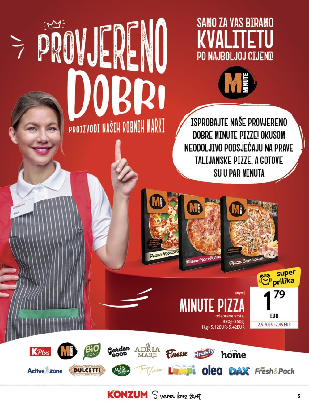 Konzum katalog Akcija 15.10. - 21.10.2025.