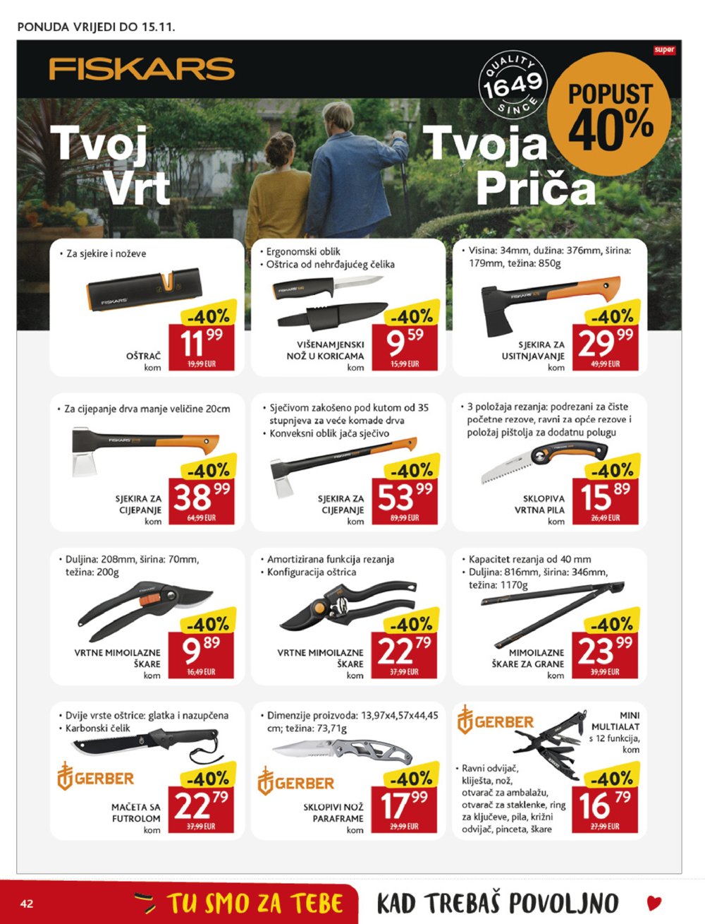 Konzum katalog Akcija 15.10. - 21.10.2025.