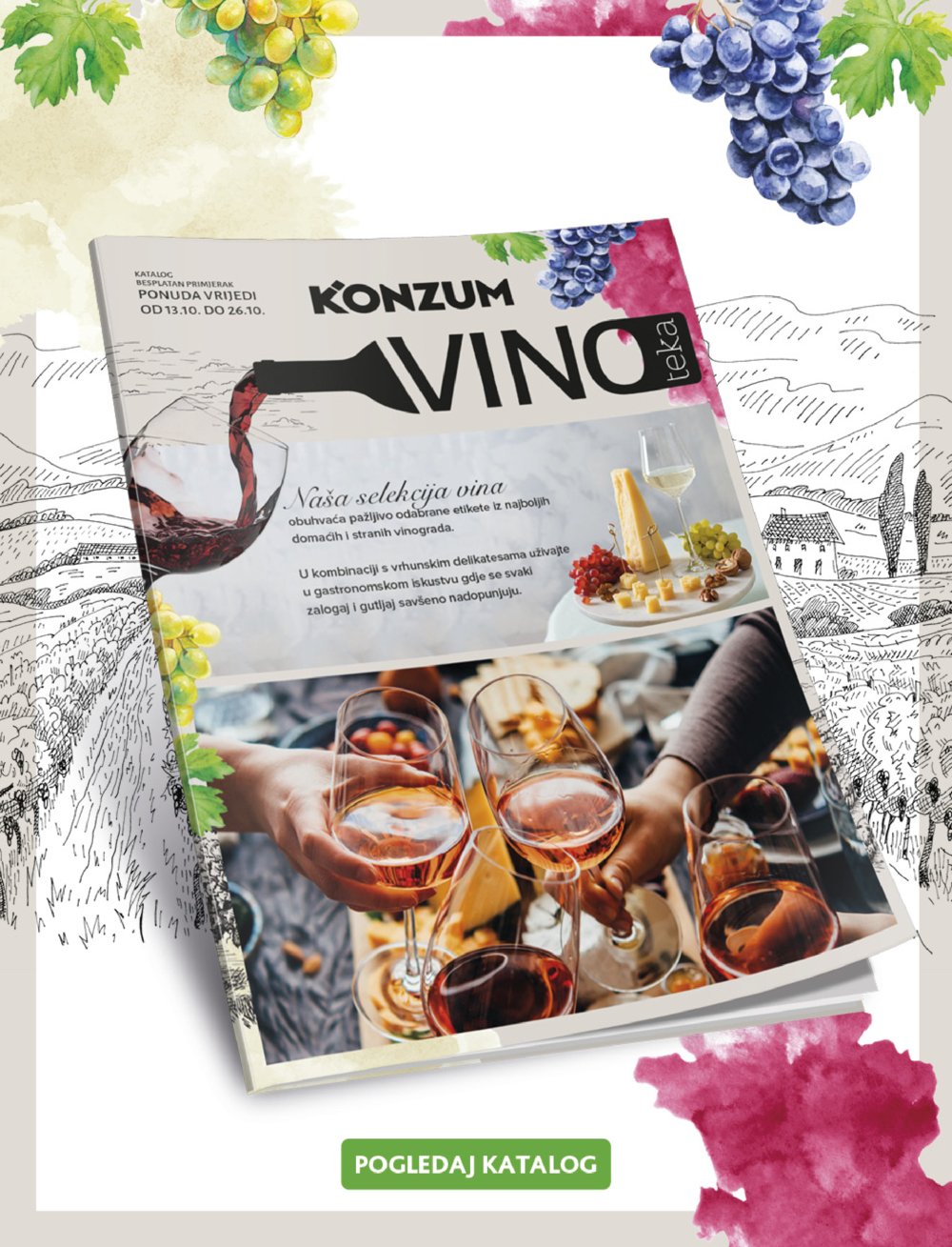 Konzum katalog Akcija 15.10. - 21.10.2025.