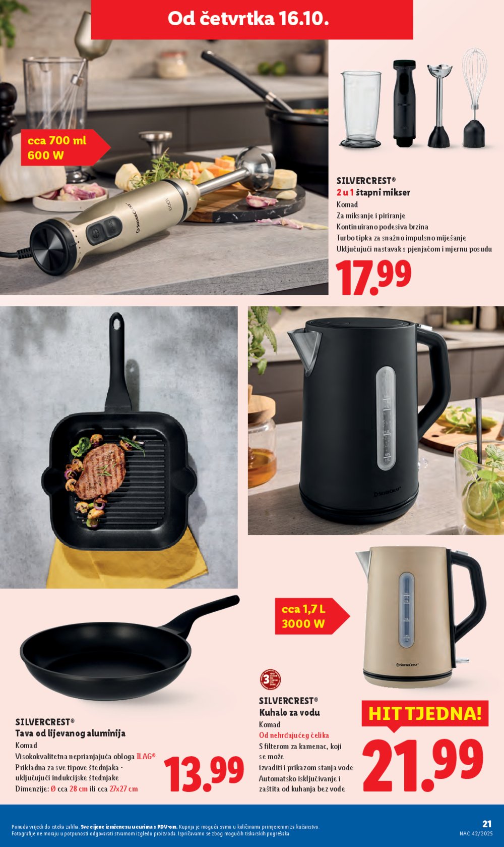 Lidl katalog Super ponuda od četvrtka 16.10. - 19.10.2025.
