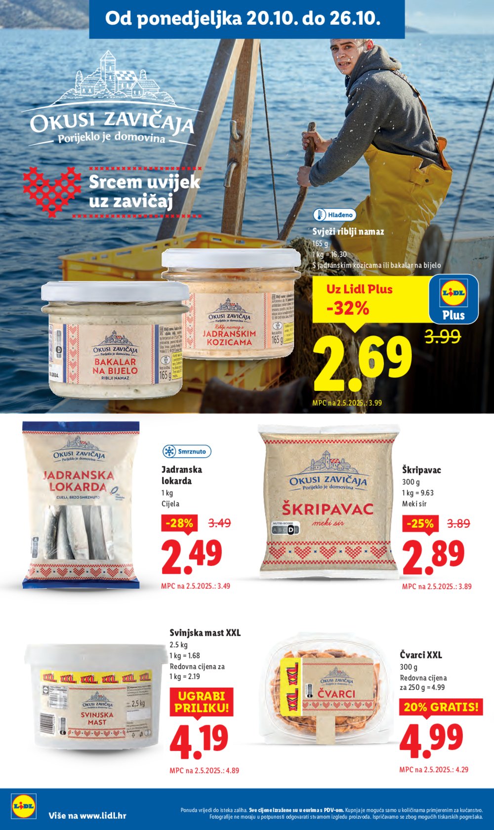 Lidl katalog Super ponuda od ponedjeljka 20.10.-26.10.2025.