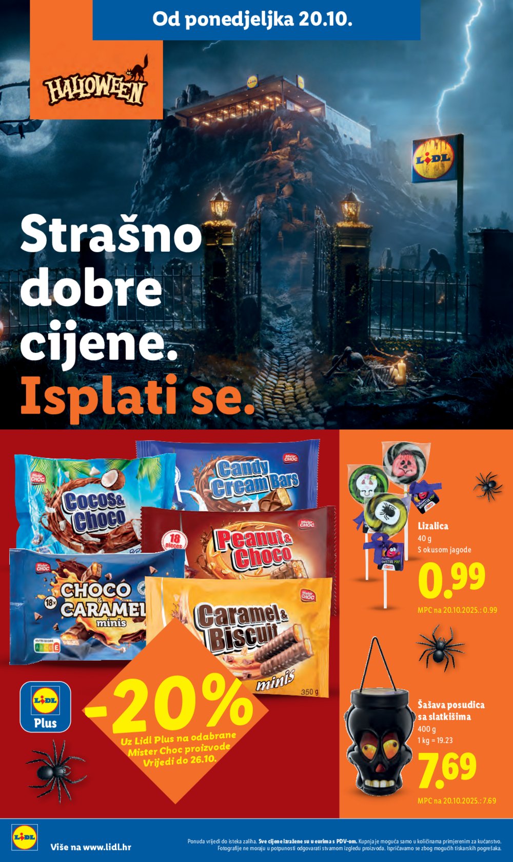 Lidl katalog Super ponuda od ponedjeljka 20.10.-26.10.2025.