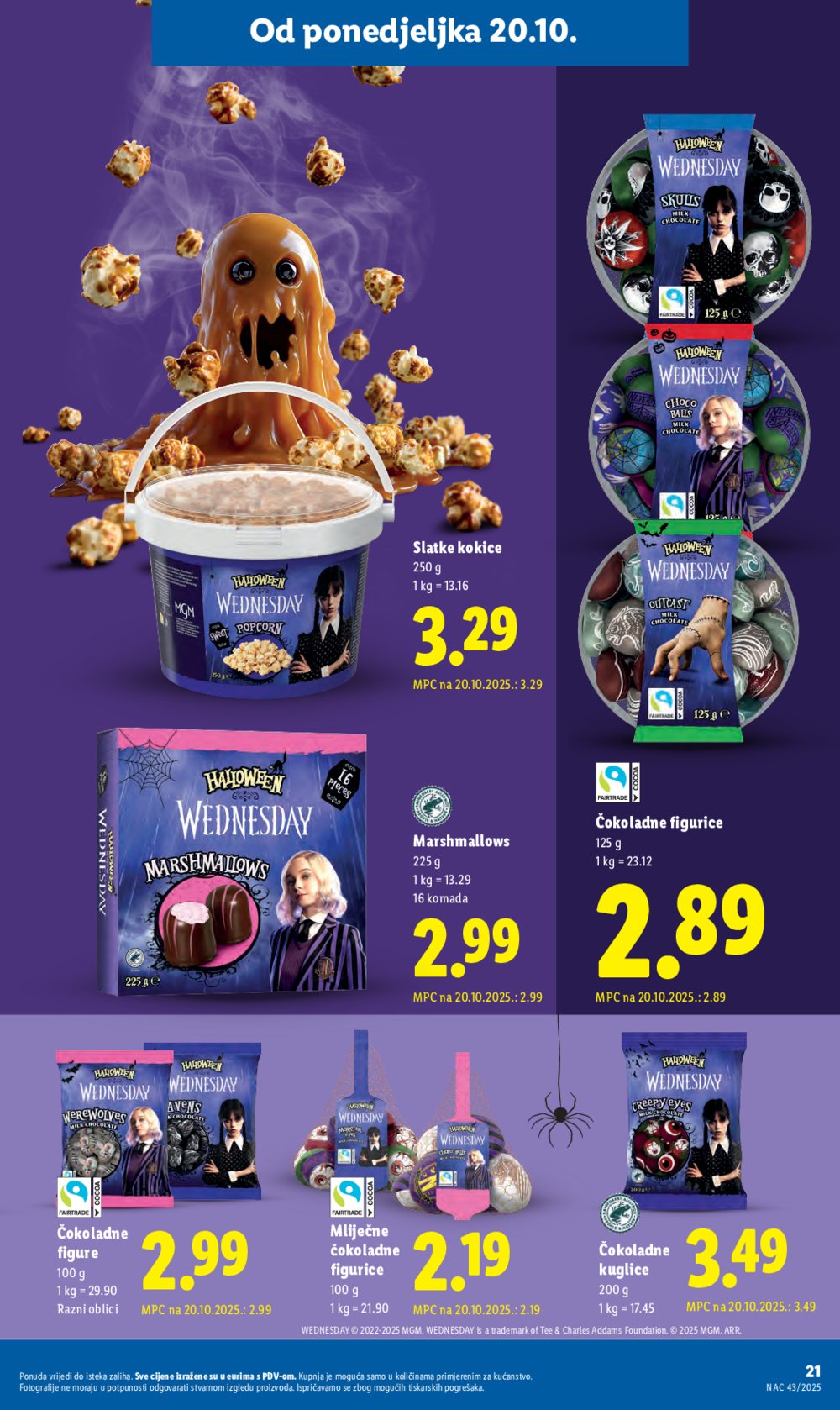 Lidl katalog Super ponuda od ponedjeljka 20.10.-26.10.2025.