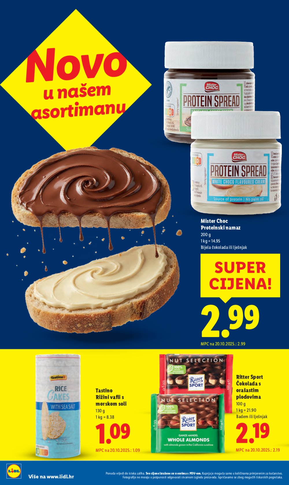 Lidl katalog Super ponuda od ponedjeljka 20.10.-26.10.2025.