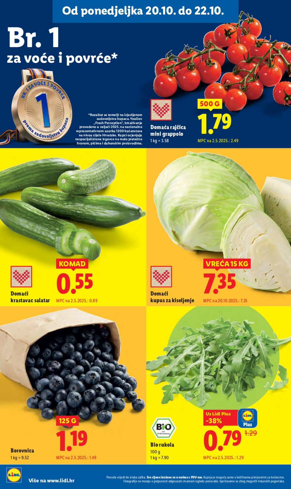 Lidl katalog Super ponuda od ponedjeljka 20.10.-26.10.2025.