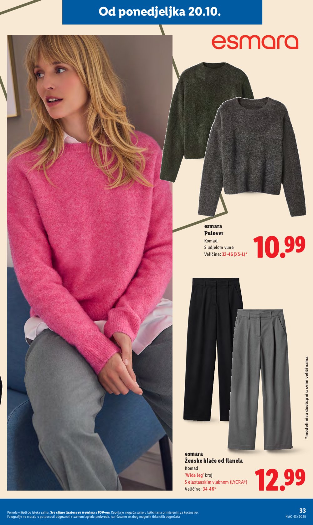 Lidl katalog Super ponuda od ponedjeljka 20.10.-26.10.2025.