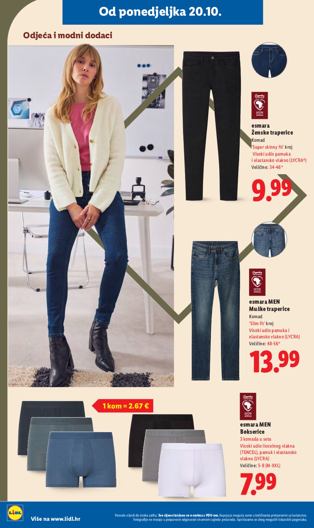 Lidl katalog Super ponuda od ponedjeljka 20.10.-26.10.2025.