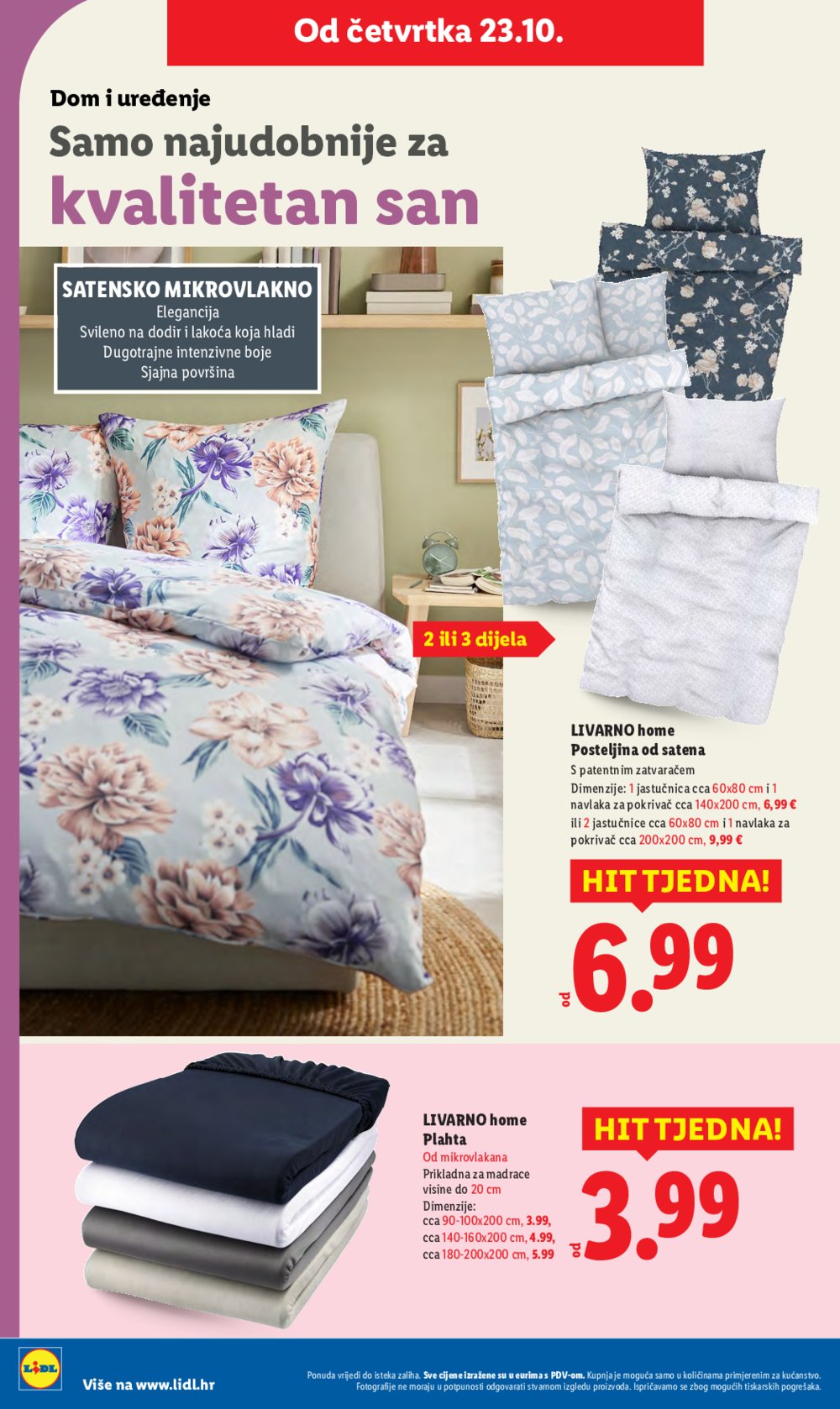 Lidl katalog Super ponuda od ponedjeljka 20.10.-26.10.2025.