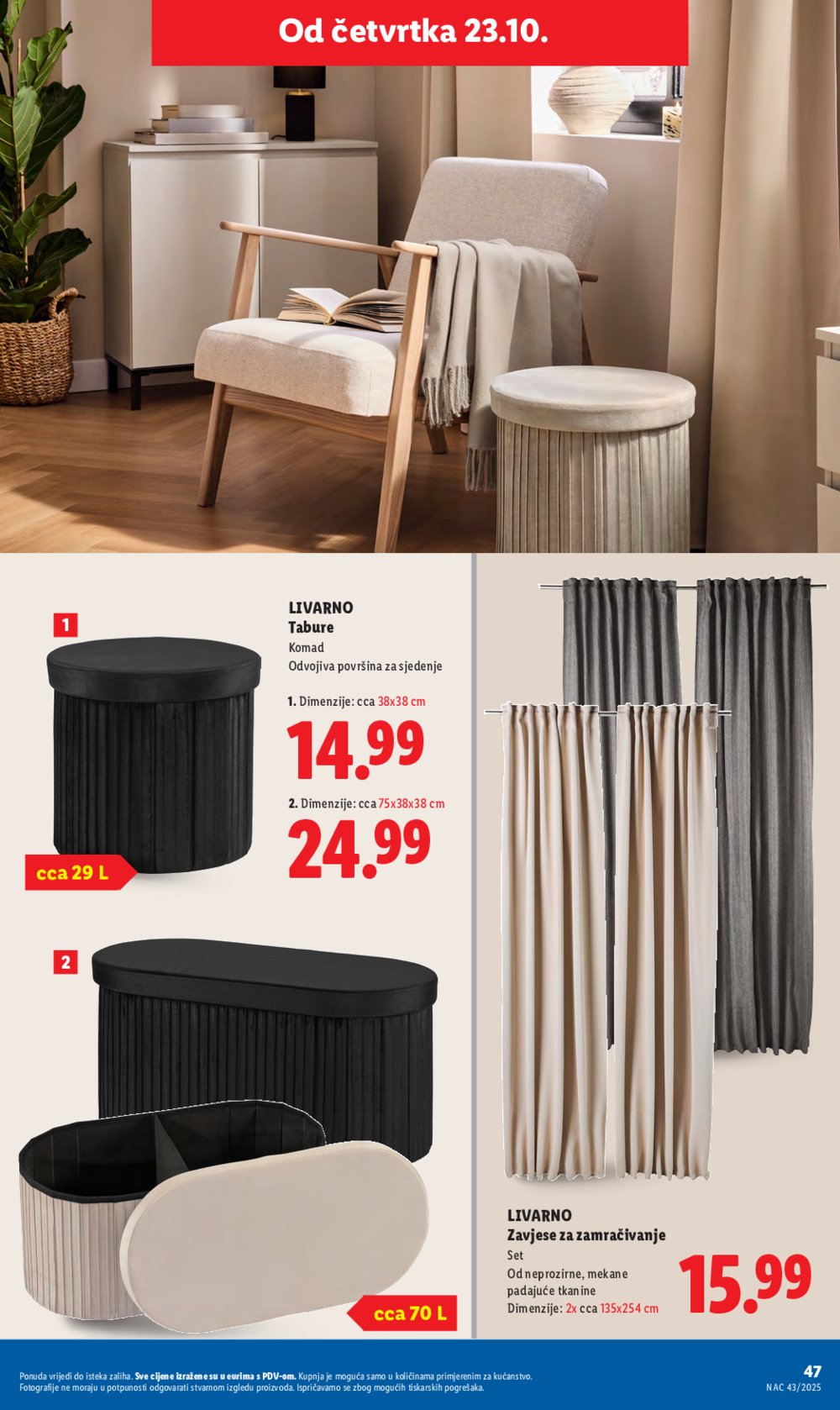 Lidl katalog Super ponuda od ponedjeljka 20.10.-26.10.2025.