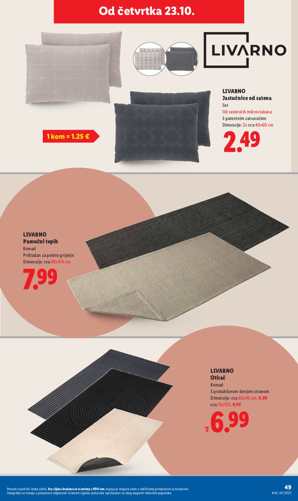 Lidl katalog Super ponuda od ponedjeljka 20.10.-26.10.2025.