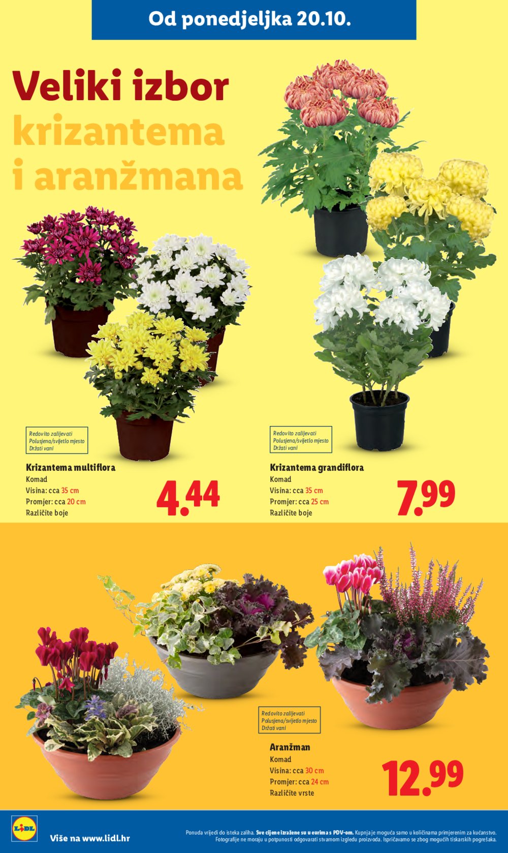 Lidl katalog Super ponuda od ponedjeljka 20.10.-26.10.2025.