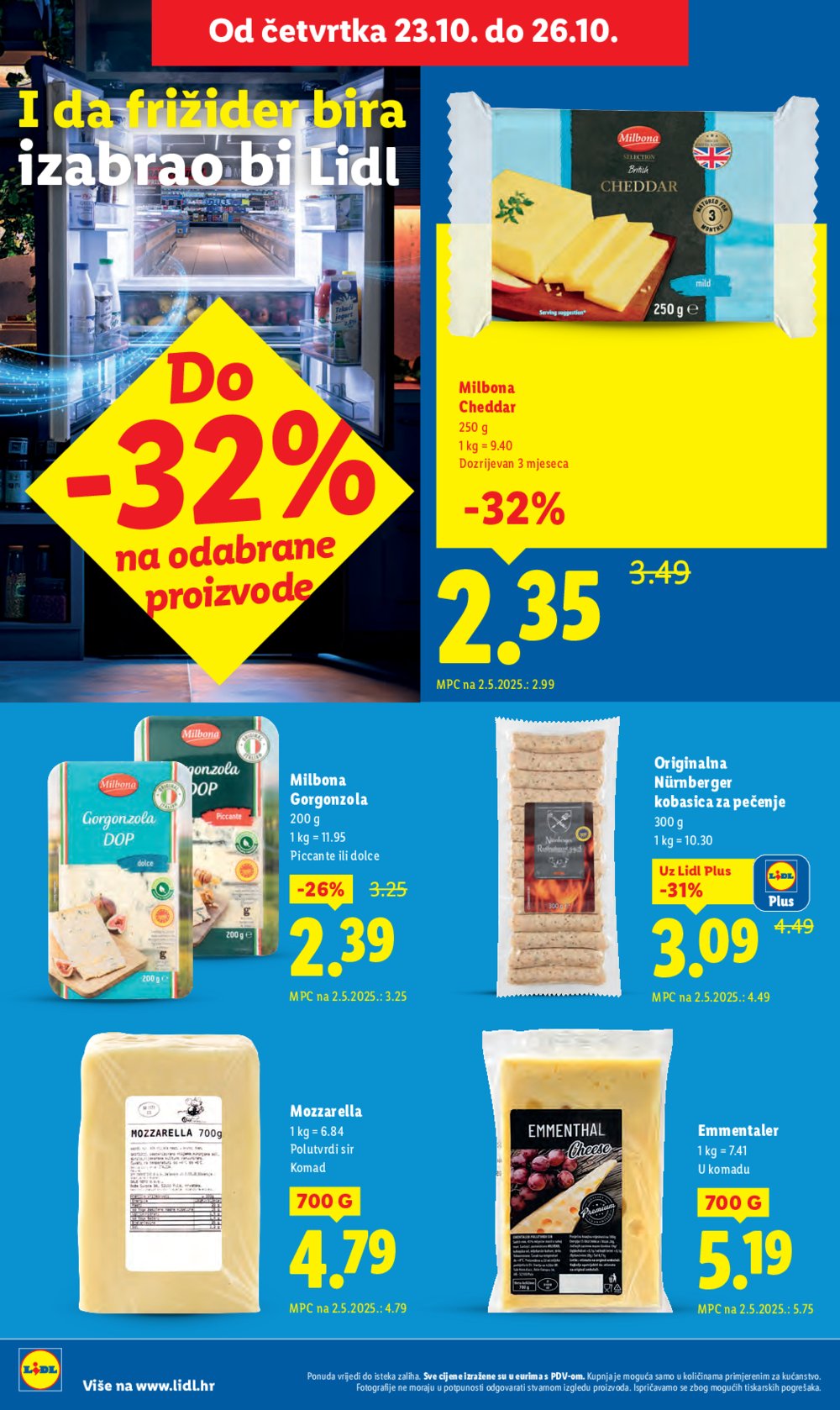 Lidl katalog Super ponuda od ponedjeljka 20.10.-26.10.2025.