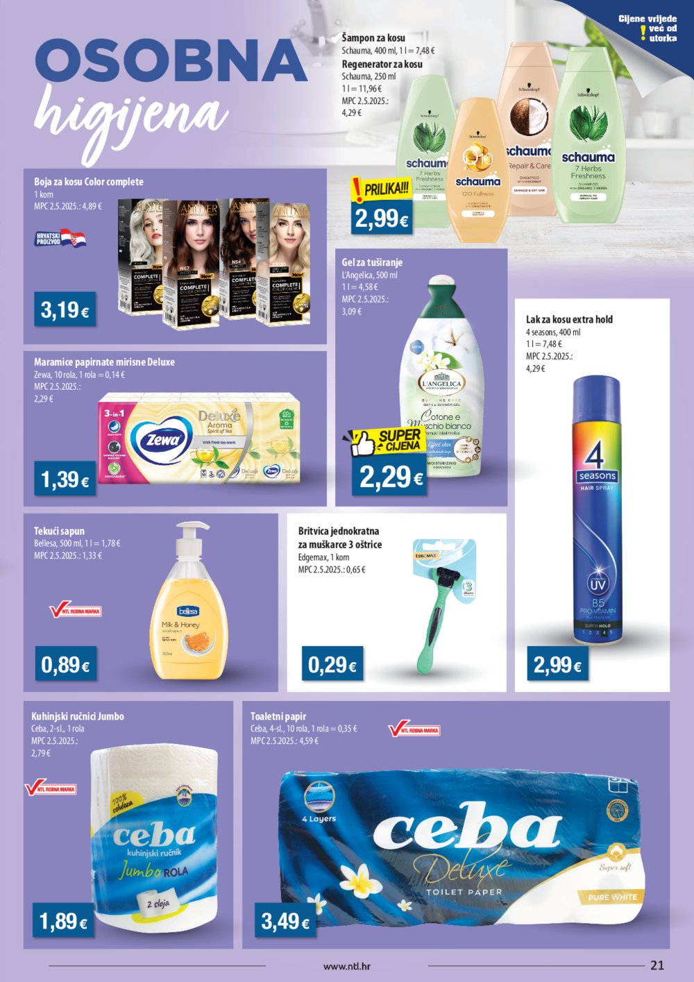 NTL katalog Akcija 22.10. - 28.10.2025. Istok