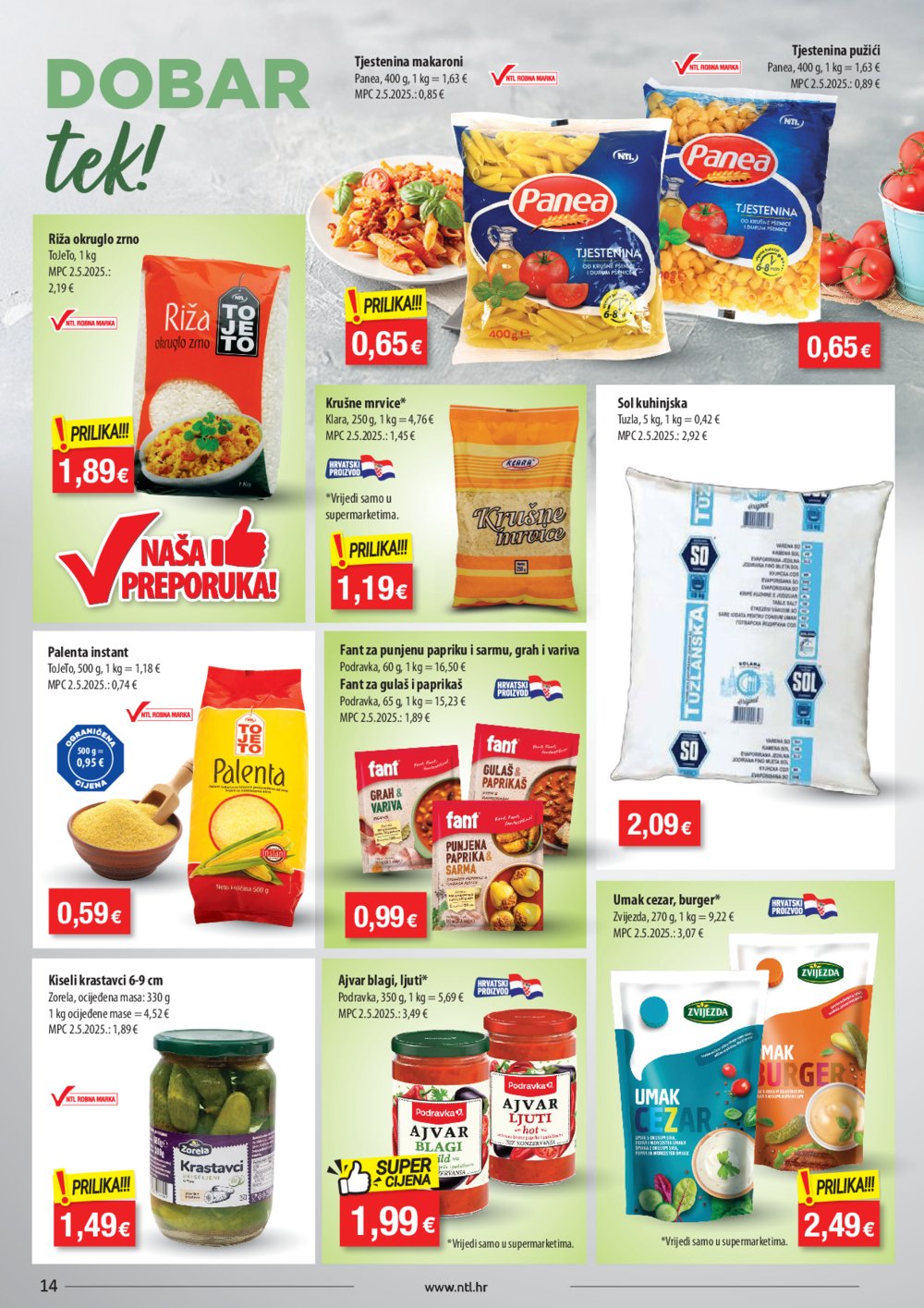 NTL katalog Akcija 22.10. - 28.10.2025. Sjever