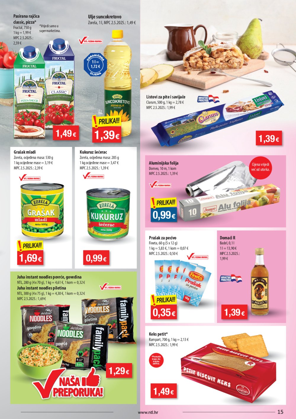 NTL katalog Akcija 22.10. - 28.10.2025. Sjever
