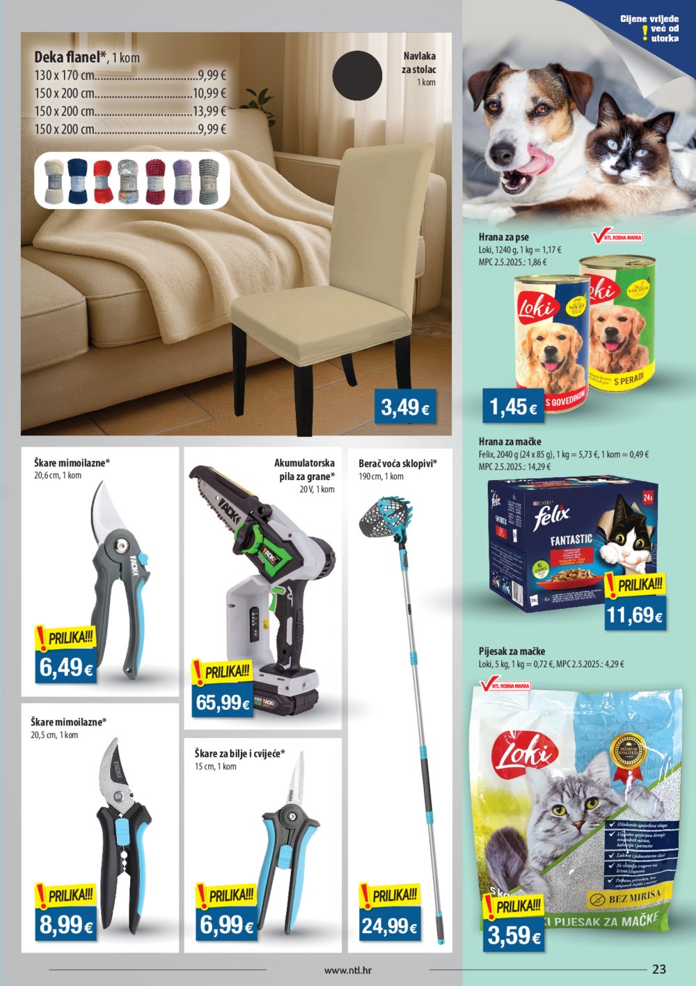 NTL katalog Akcija 22.10. - 28.10.2025. Sjever