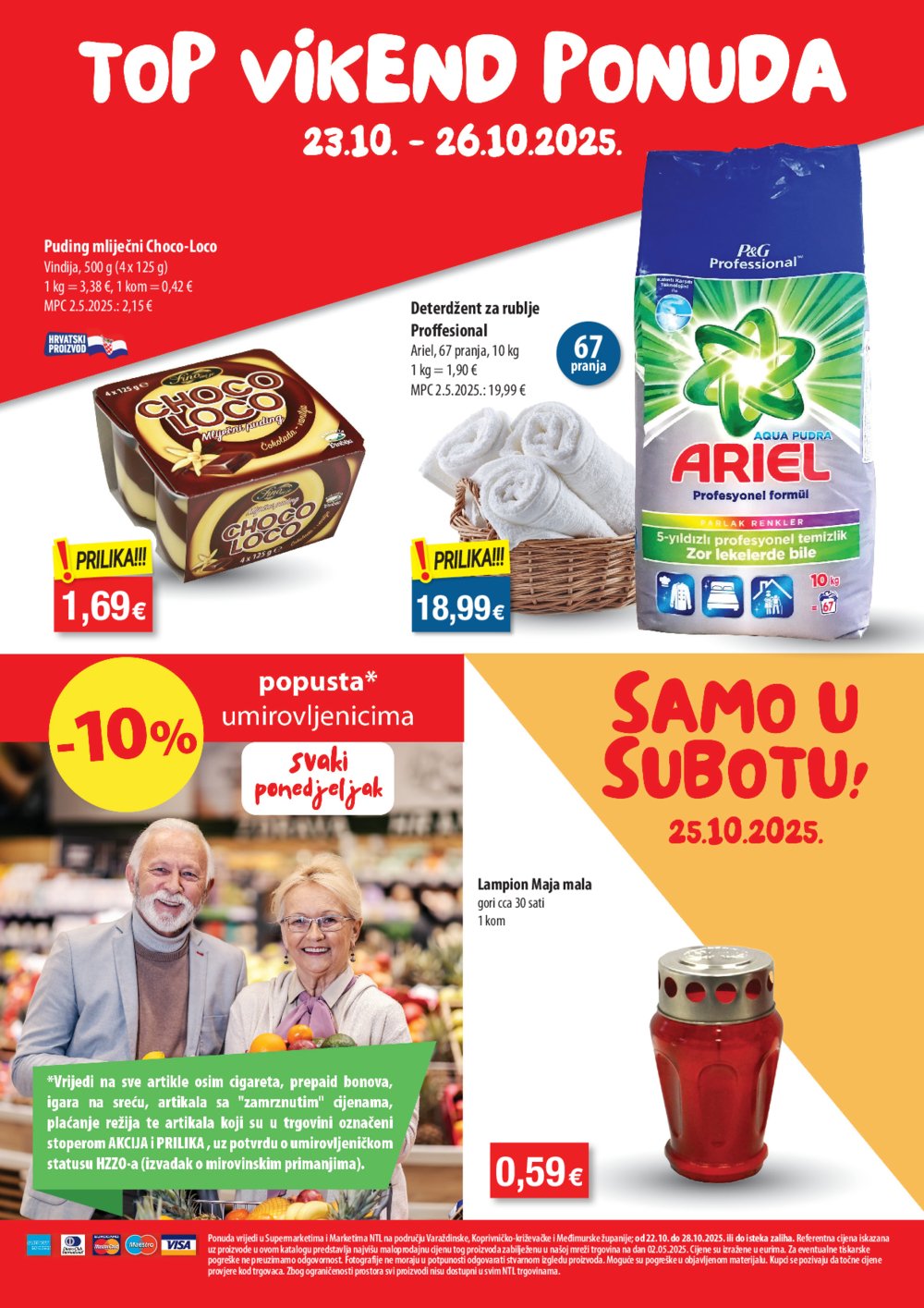 NTL katalog Akcija 22.10. - 28.10.2025. Sjever