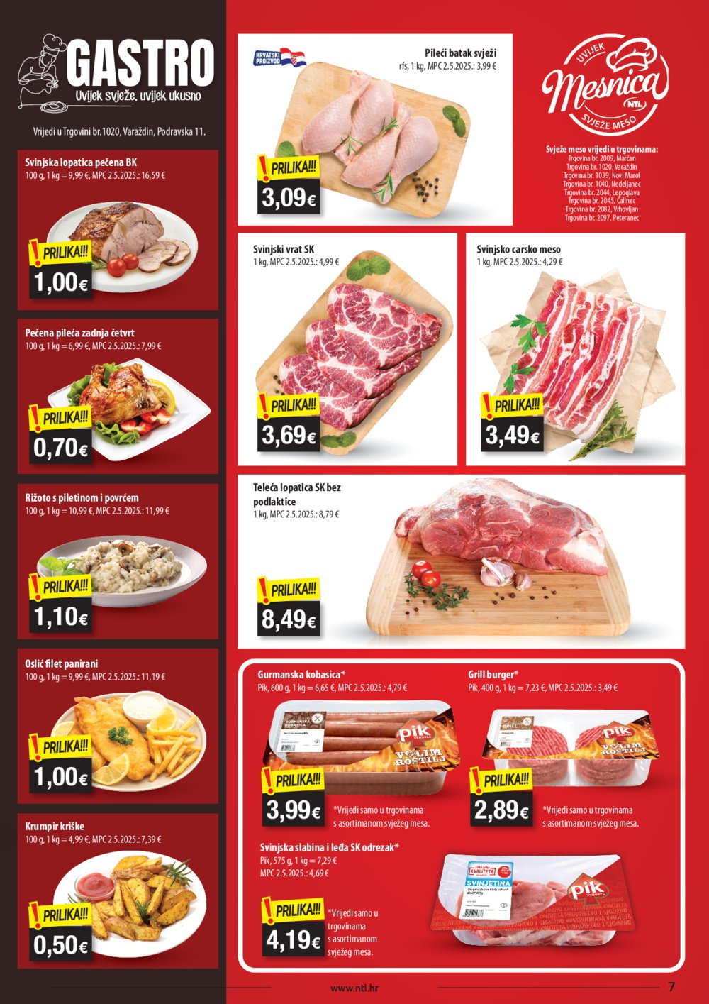 NTL katalog Akcija 22.10. - 28.10.2025. Sjever