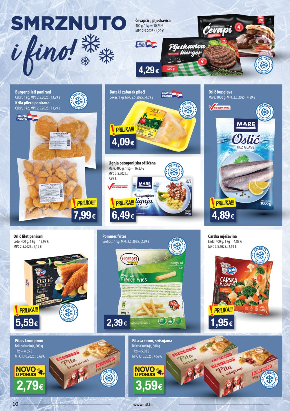 NTL katalog Akcija 22.10. - 28.10.2025. Sjever