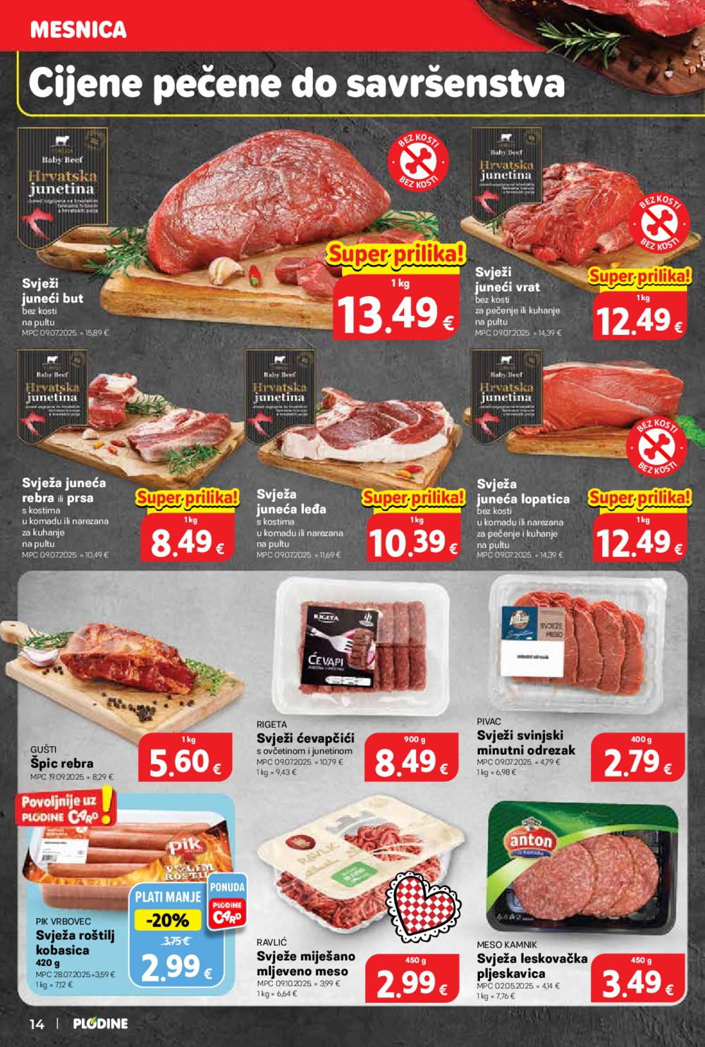 Plodine katalog Akcija 15.10. - 21.10.2025.