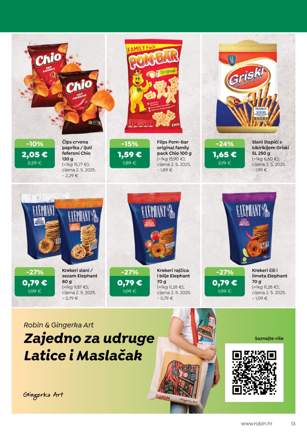 Robin katalog Akcija 16.10. - 31.10.2025.