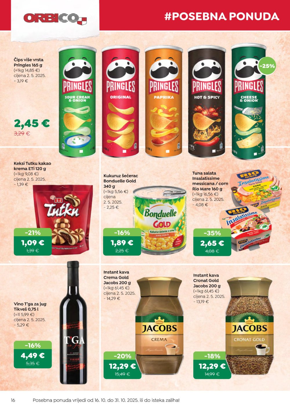 Robin katalog Akcija 16.10. - 31.10.2025.